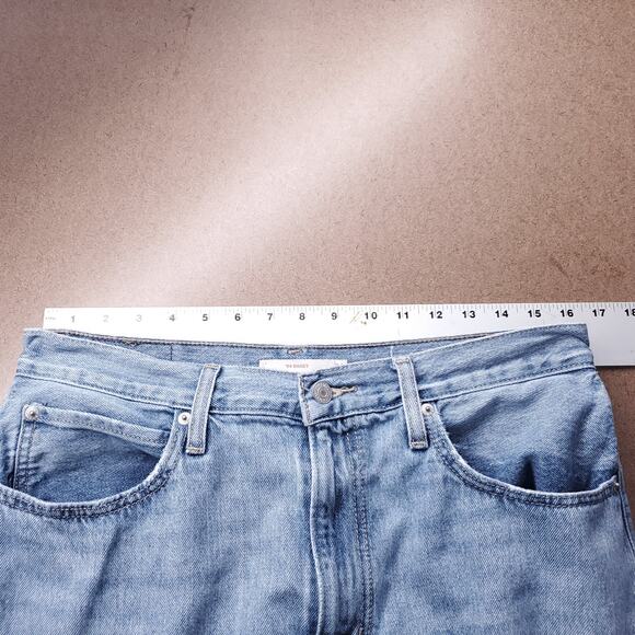 Levi's 94 Baggy Jeans Women 30 Blue Mid Rise Zip Fly Grunge Streetwear Denim - Picture 5 of 13